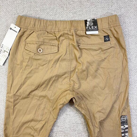 NEW Southpole Flex Jogger Pants Men's Medium Beige Tan FLEX The Movement - Picture 4 of 13